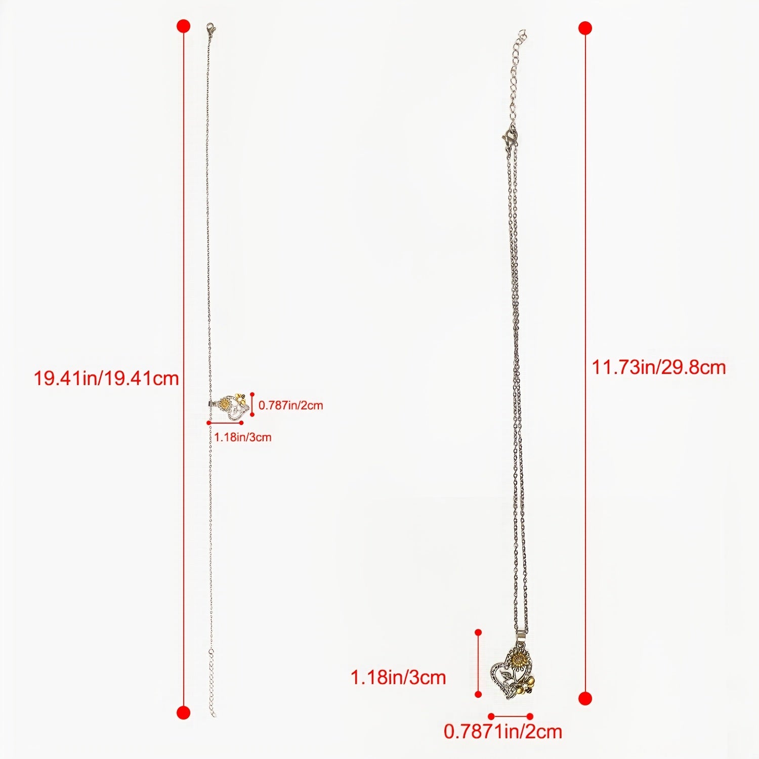 Sunflower Jewelry & Soap Flower Brooch Set