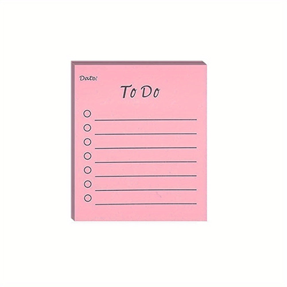 2pcs To Do List Sticky Notes 9 Colors 50 Sheets Pad Memo To Do Lined Sticky Note