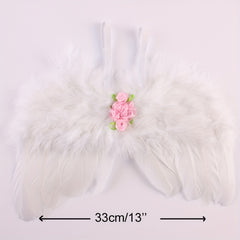Newborn Angel Wings Photography Costume 2pcs Set
