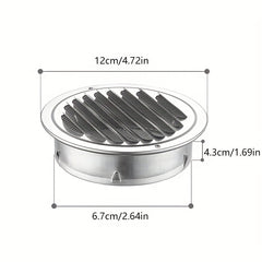 304 Stainless Steel Vent Mesh Cover for Pipe Exhaust Fan