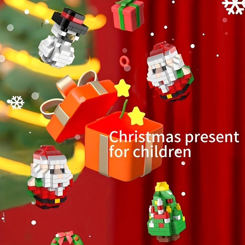 Christmas Building Blocks Decorations Puzzle Toys