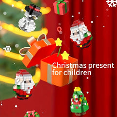 Christmas Building Blocks Decorations Puzzle Toys