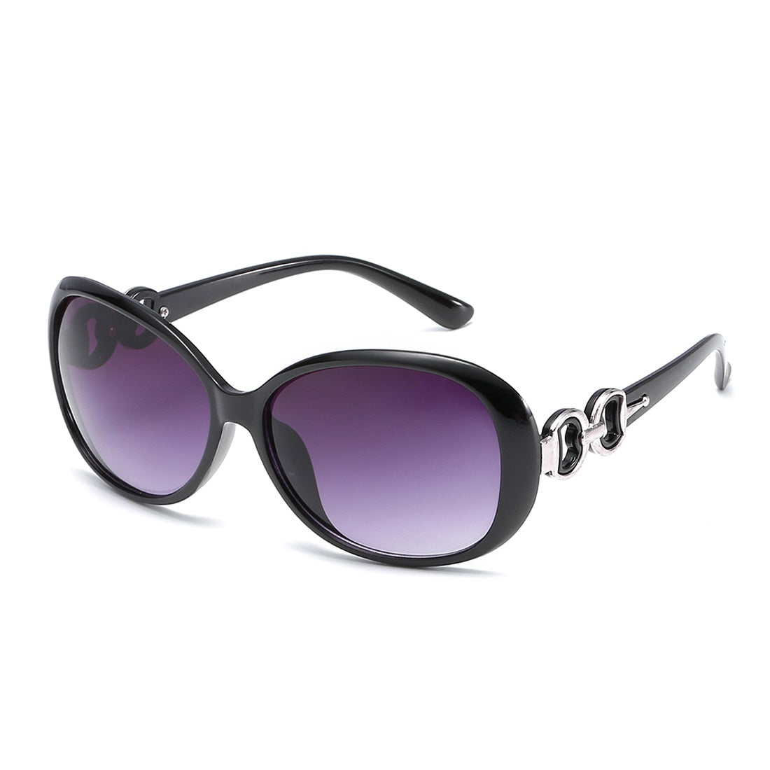ENSARJOE Vintage Sunglasses Women Big Frame UV400 Ladies Shades