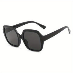 Large Square Sunglasses UV400 Jelly Shades for Beach Travel