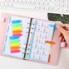 A6 Planner Refill Inserts Double Sided Budgeting Bill Saving & Organization