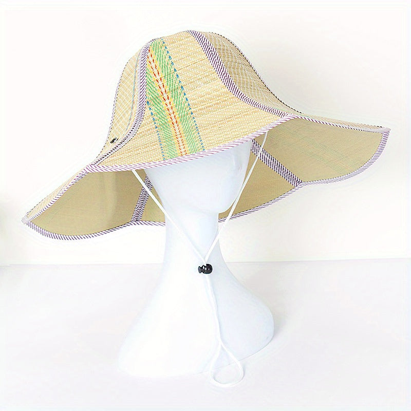 Foldable Sunshade Cowboy Hat for Outdoor Activities