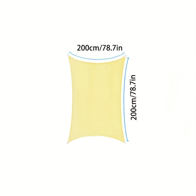 Waterproof Triangular Sun Shade Sail for Patio Garden Backyard and Carport