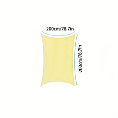Waterproof Triangular Sun Shade Sail for Patio Garden Backyard and Carport