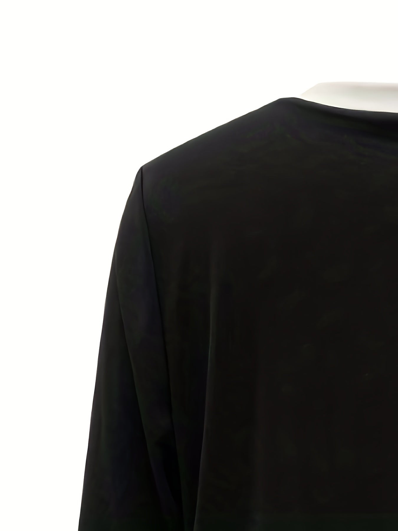 Block Open Front Jacket Crew Neck Comfy Outerwear