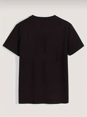 Skull Print Men's Graphic T Shirt Comfy Crew Neck Tee for Summer