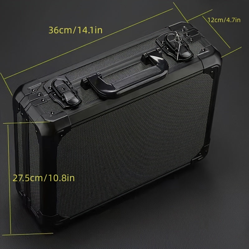 Aluminum Alloy Watch Storage Box with Lock
