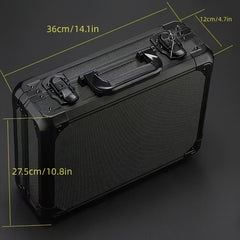 Aluminum Alloy Watch Storage Box with Lock