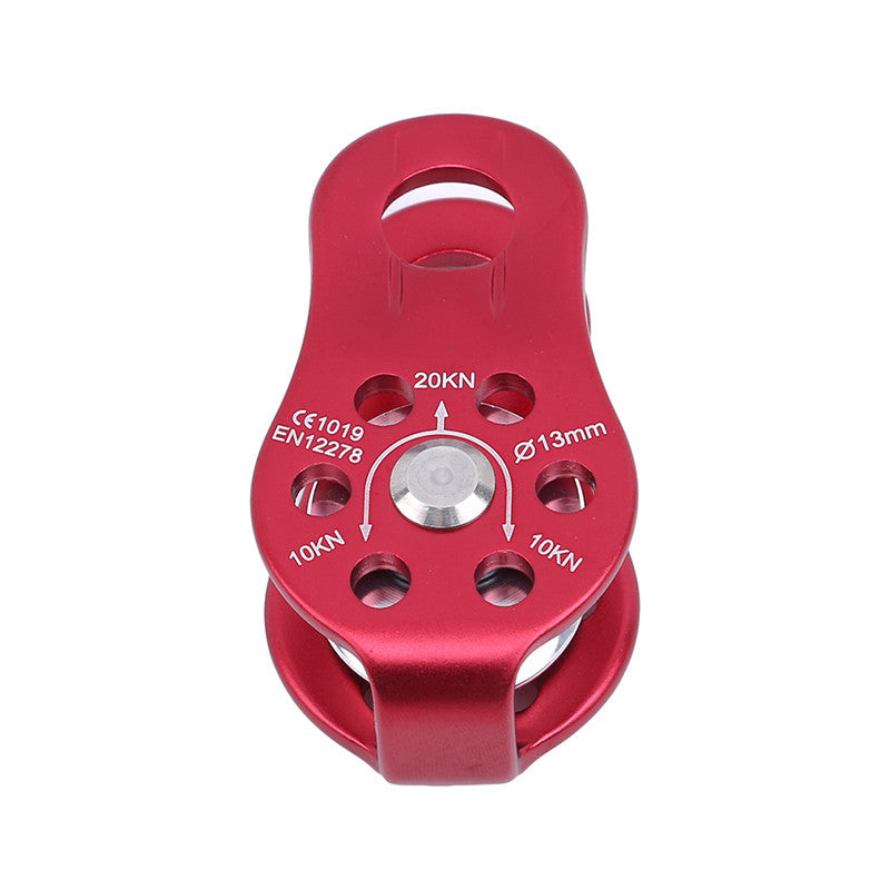 Fixed Side Plate Pulley Backup Rescue Pulley