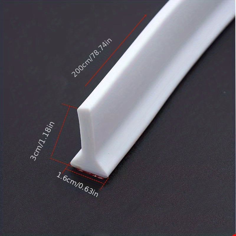 Soft Bathroom Water Stop Strip Dry/Wet Separation Blocker