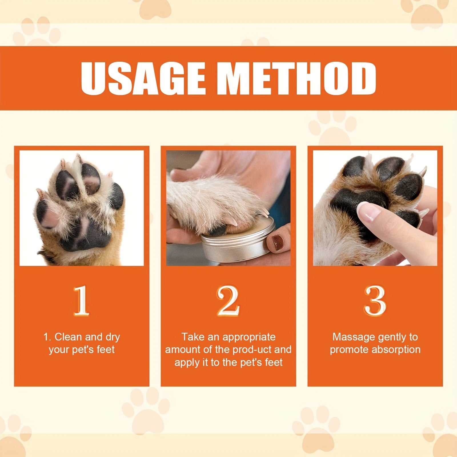 Foot Pad Care Balm for Pets, Nail & Claw Protection