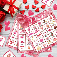 Valentines Game Cards Party School Games Love Family Entertainment