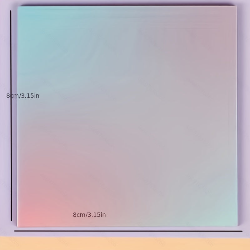 Reusable Solid Semi-Transparent Sticky Notes