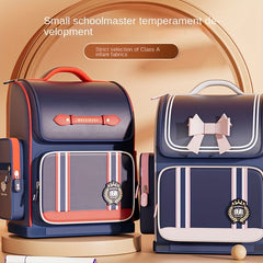 Primary School Backpack Reducing Burden Waterproof