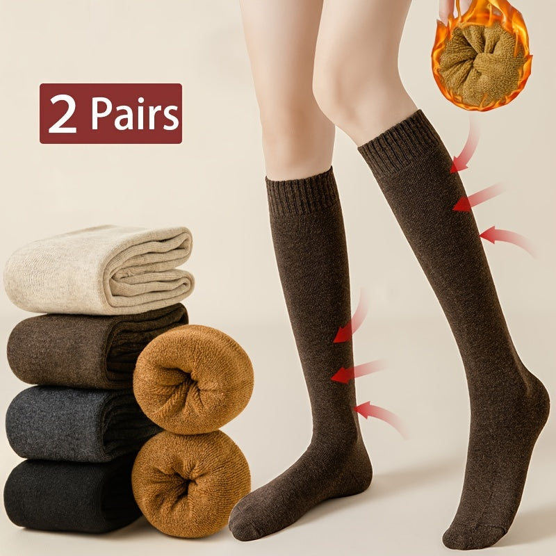 Warm Winter Over-The-Knee Socks Women's Stocking