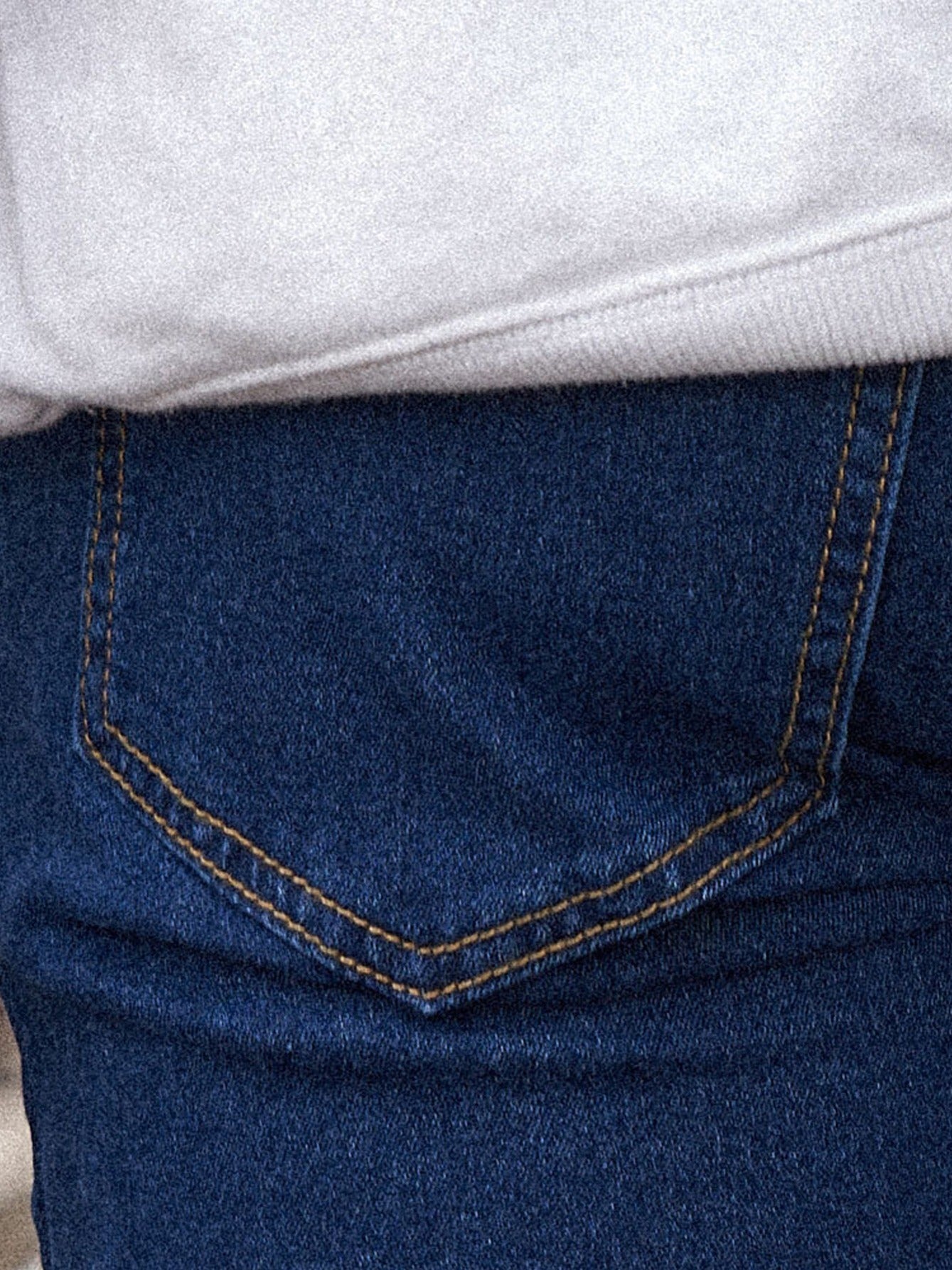 Stretch Slim Straight Casual Jeans for Men