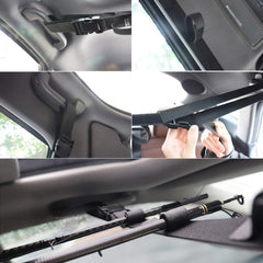 2pcs Car Fishing Rod Strap Fishing Rod Holder Fishing Tackle