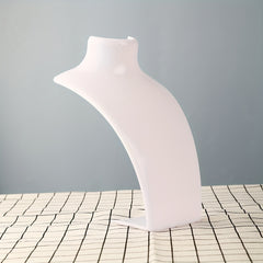 Plastic Neck Earrings Necklace Display Stand 1pc