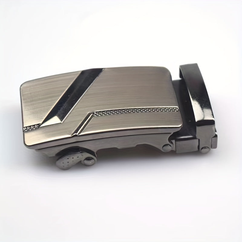 High-end Men's Metal Belt Buckle - Automatic Buckle