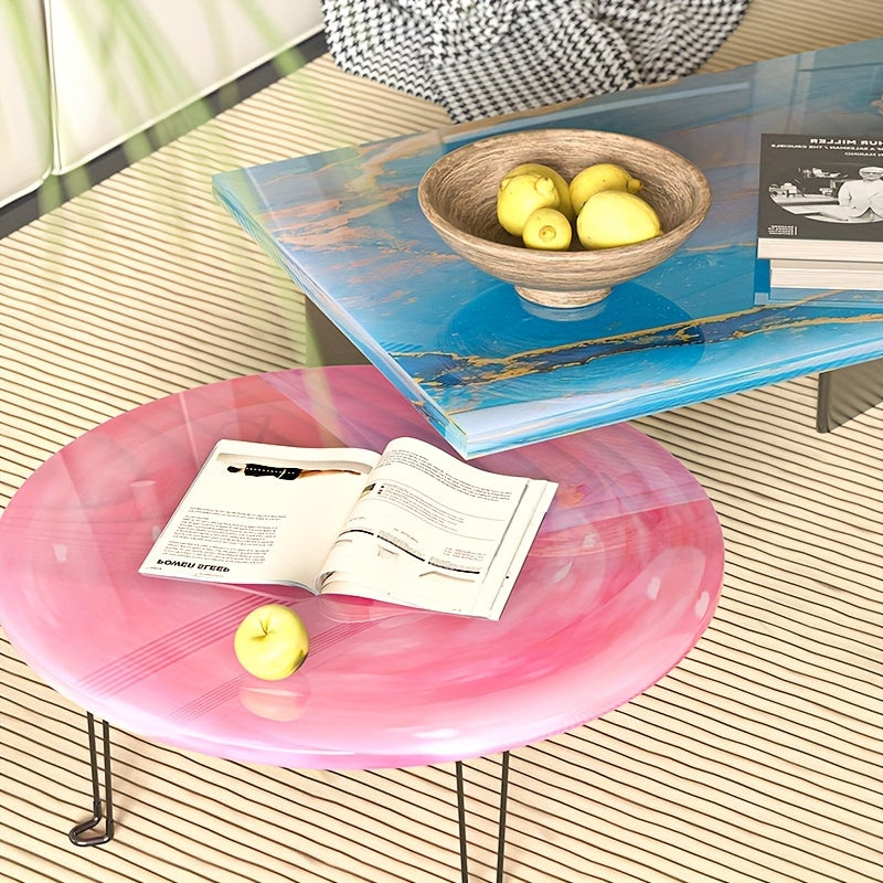 Resin Table Mold for DIY Art - Rectangular Round Irregular River Table Resin Sil