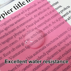 160 Sheets 8 Colors Waterproof Transparent Sticky Notes