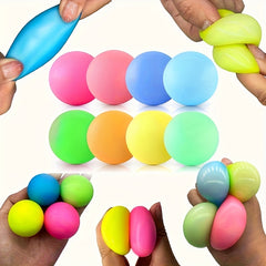 Flour Balls Elastic Ball Pressure Relief Squeeze Toy Classroom Reward Halloween