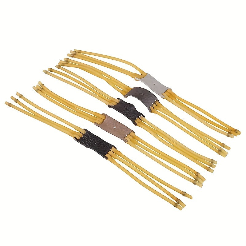 5pcs Slingshot Replacement Bands for Accuracy & Durability