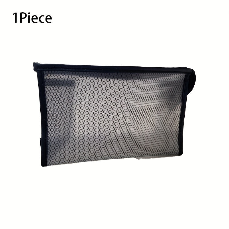 Portable PVC Mesh Toiletry Bag Waterproof Cosmetic Pouch