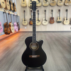 40 in Folk Guitar Matte Birch Wood Missing Corners