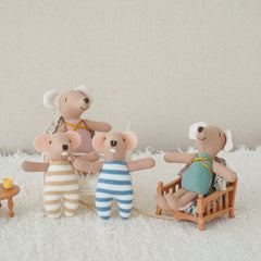 Cute Plush Mouse Dolls with Accessories