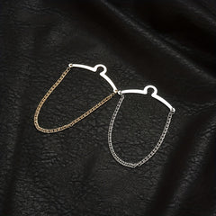 Copper Silver Golden Classic Tie Chain