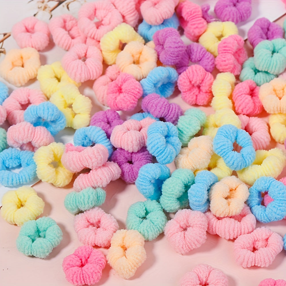 Colorful Hair Accessories Set for Toddler Girls - 840pcs