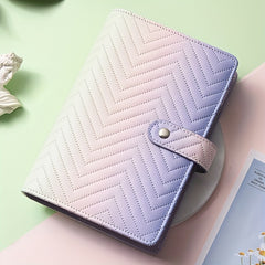 Gradient Loose leaf Book Set Notepad Business Office Supplies