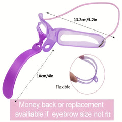 Eyebrow Stencils with Handle and Strap 8 Styles for Perfect Shaping