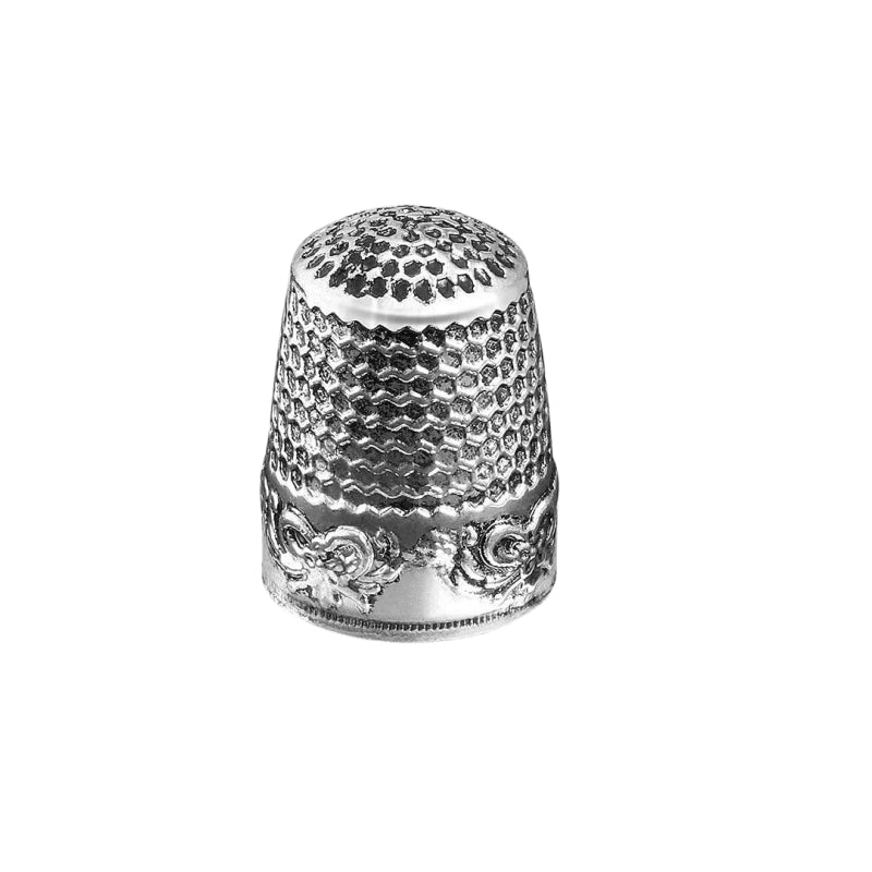 Vintage Sewing Thimble Stainless Steel Tailor Finger Protector Quilting