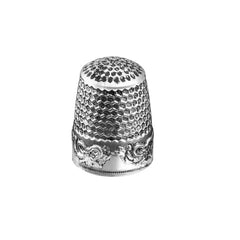 Vintage Sewing Thimble Stainless Steel Tailor Finger Protector Quilting