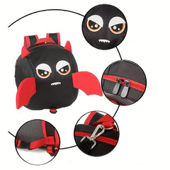 Kids Devil Backpack with Anti-Lost Rope, Lightweight Schoolbag