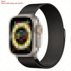Magnetic Steel Bracelet with Strap