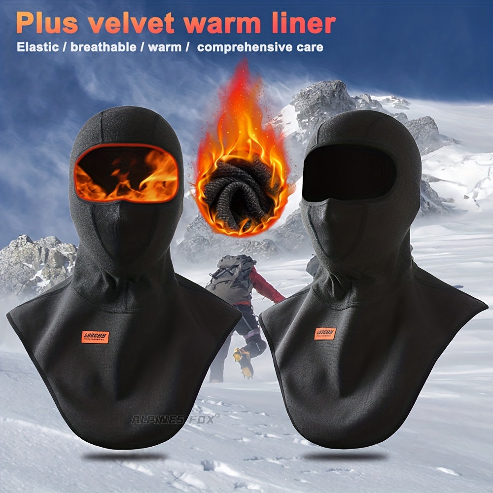 Fleece Thermal Motorcycle Face Mask Winter Balaclava
