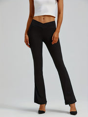 Women's High Waist Flared Leggings for Yoga Workout