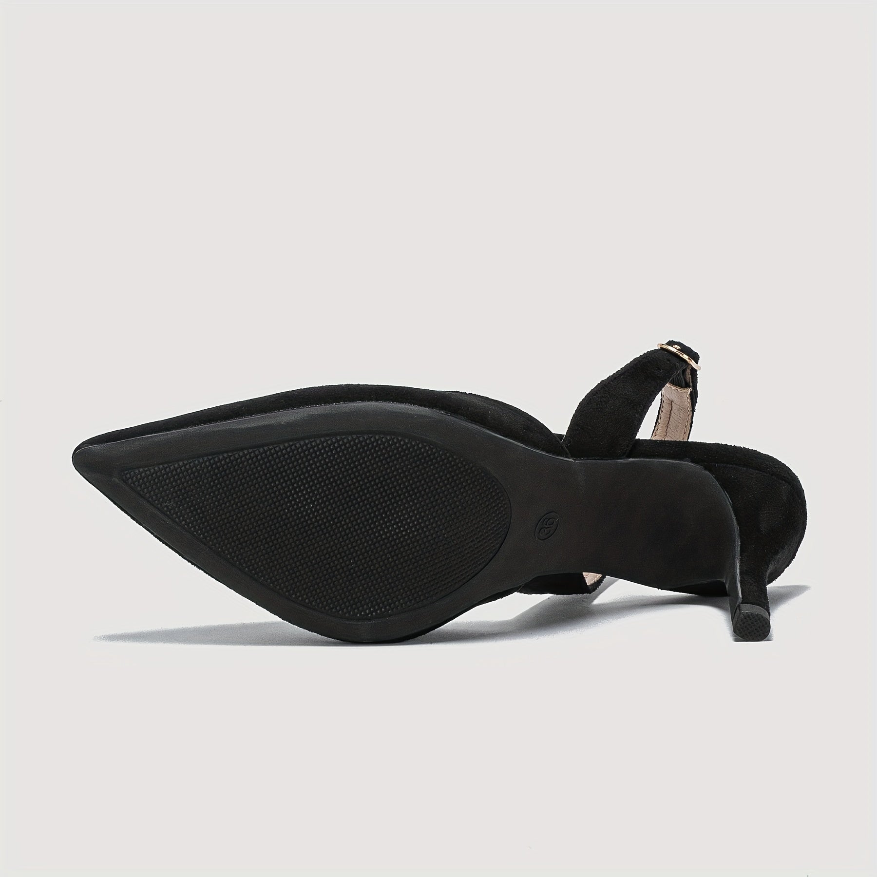 Women's Buckle Strap Stiletto Heels Slingback Pumps