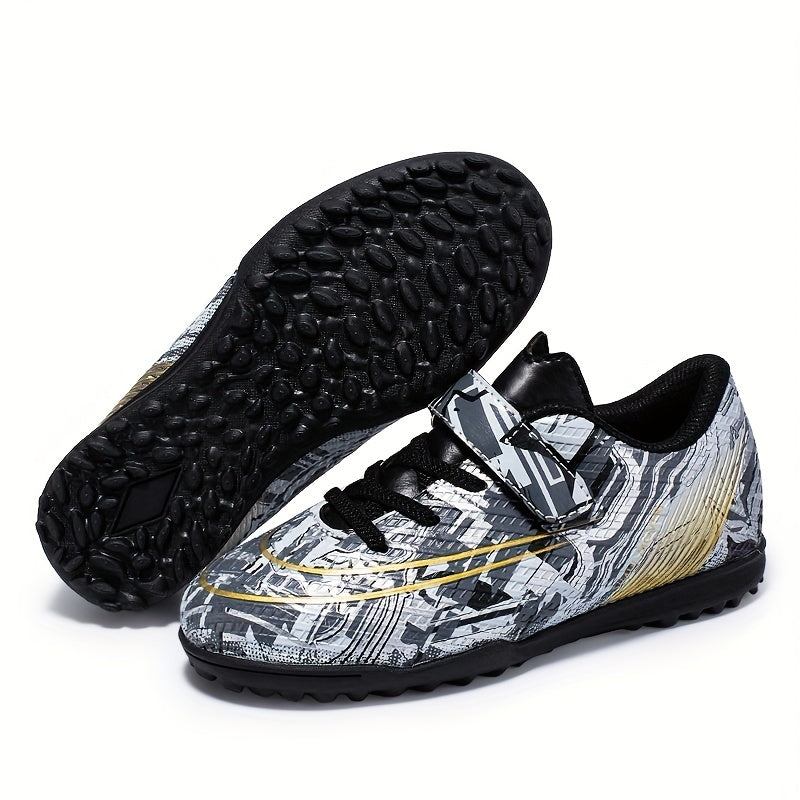 Youth Soccer Cleats AG Football Shoes - Anti-Skid & Wear-Resistan