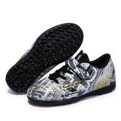 Youth Soccer Cleats AG Football Shoes - Anti-Skid & Wear-Resistan