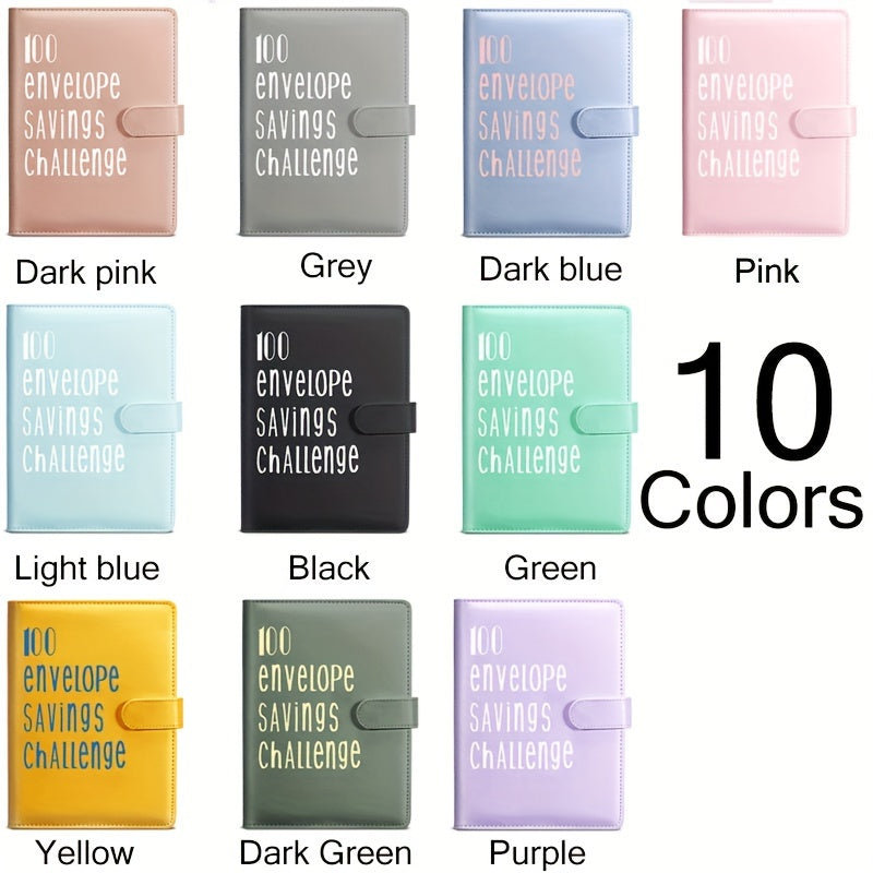 100 Envelope Challenge Binder - Easy Way To Save - $5,050 Savings