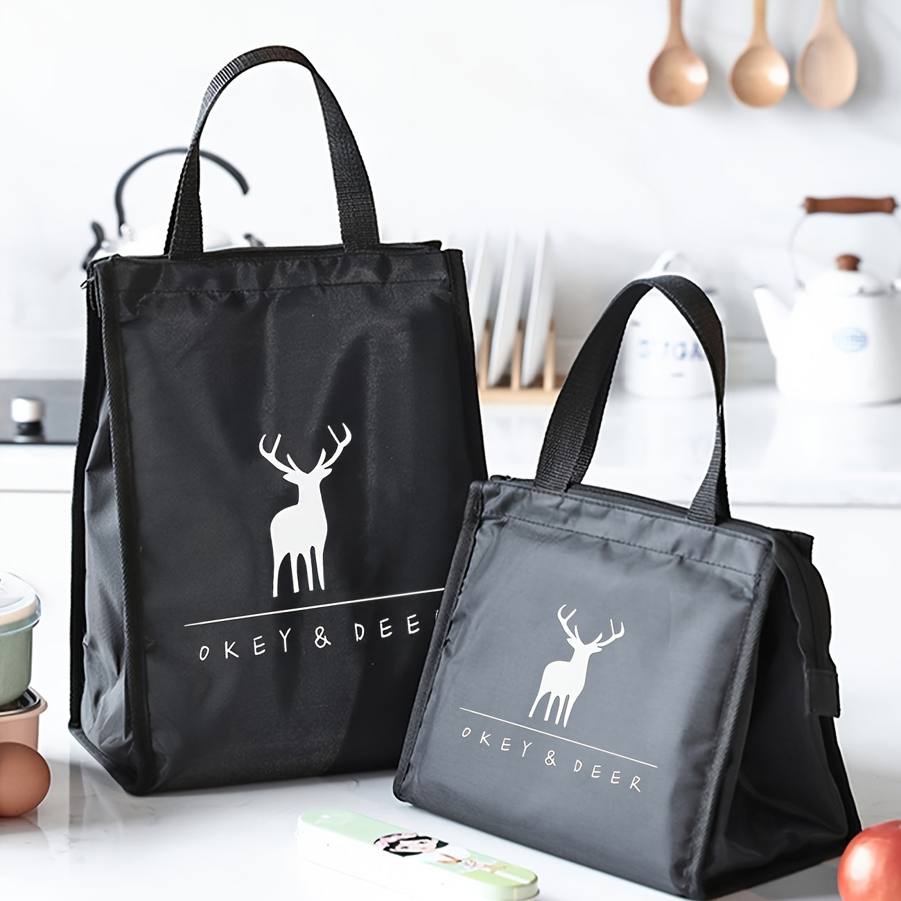 Insulated Thermal Lunch Bag - Waterproof Oxford Cloth