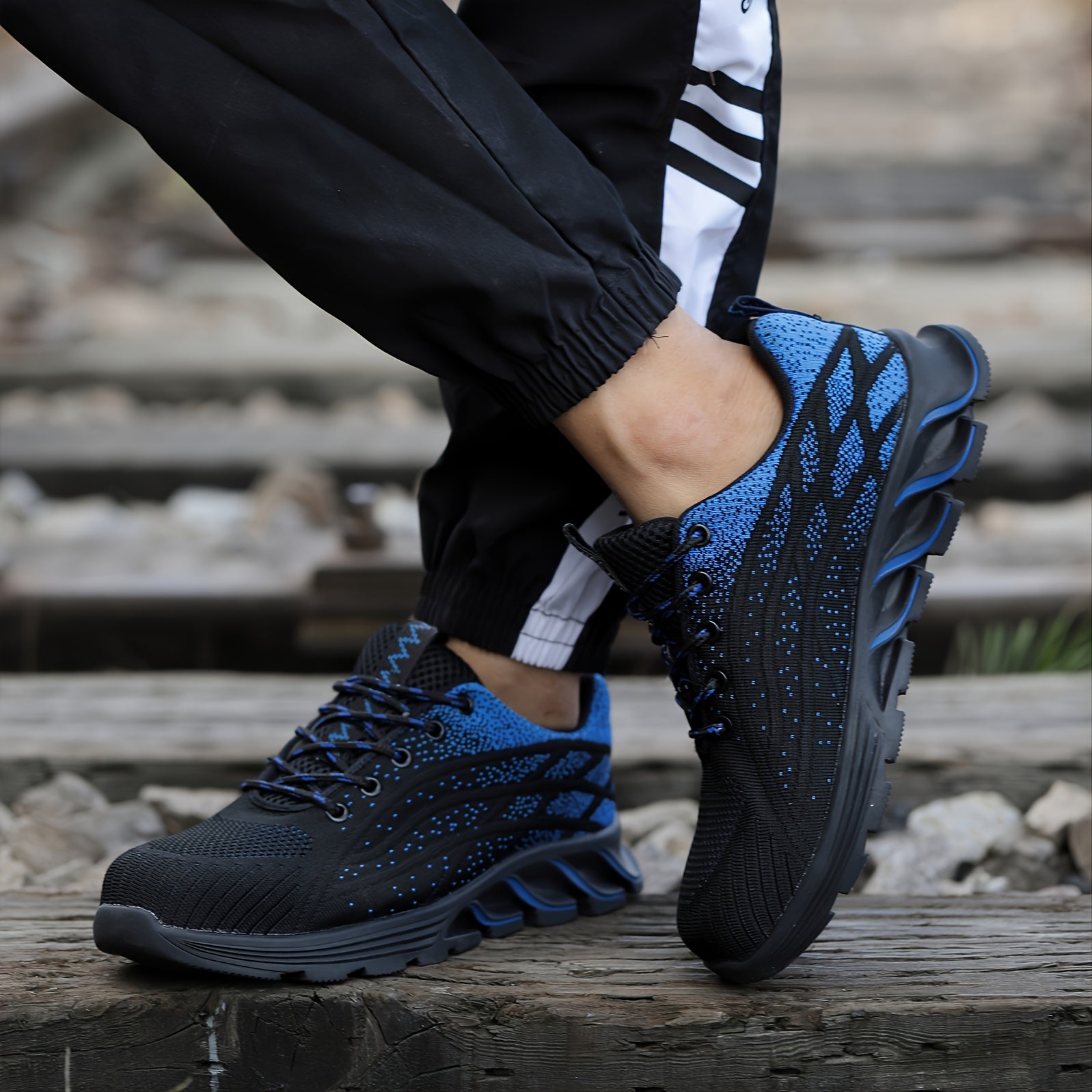 Men's Safety Work Sneaker Anti-skid Wear-resistant